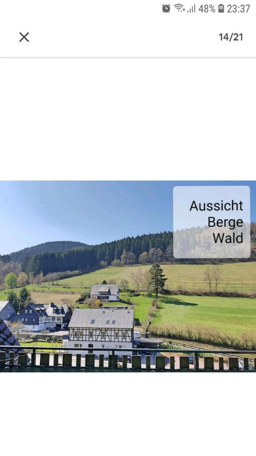 4 Erw. 1 Ki. Ski Entspannung Terasse Ausblick Schmallenberg Exterior photo